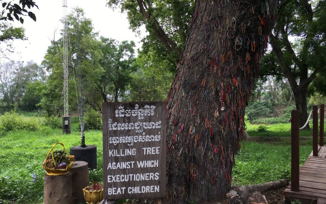 Visita al Campo di Sterminio Choeung Ek e Museo Tuol Sleng, Phnom Penh, Cambogia