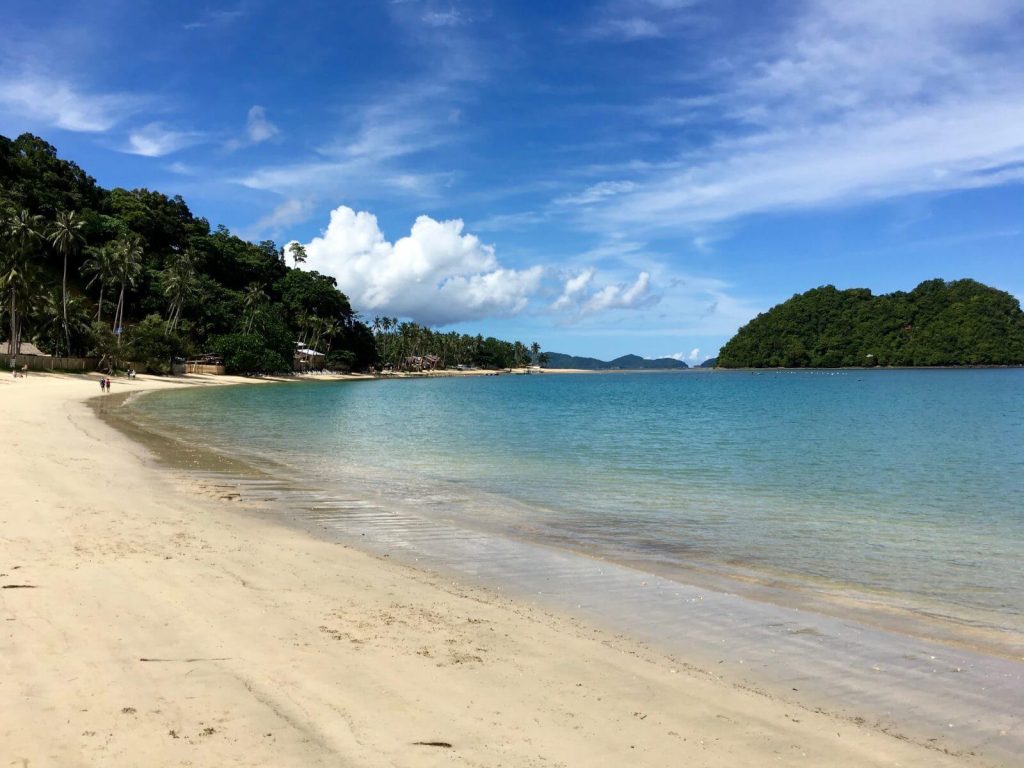 Las Cabanas Beach, El Nido, Filippine