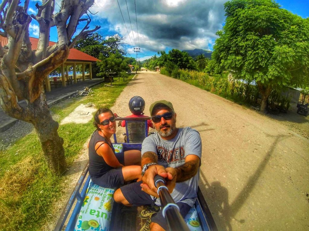Le #2caprenelmondo in tuk tuk