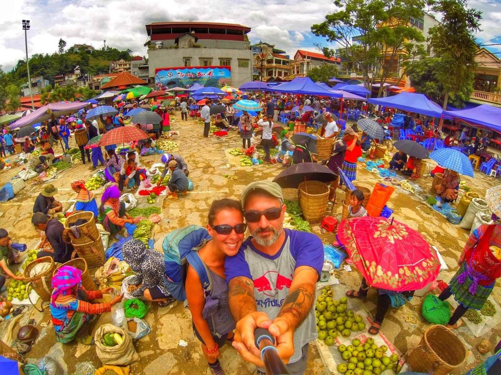 Le #2caprenelmondo, mercato di Bac Ha