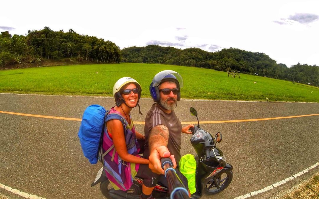 Escursione in scooter a Bohol, Filippine