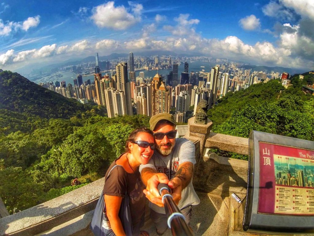 Le #2caprenelmondo, Victoria Peak, Hong Kong