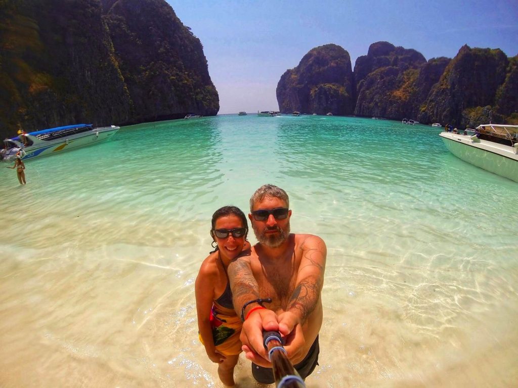 Le #2caprenelmondo a Maya Bay
