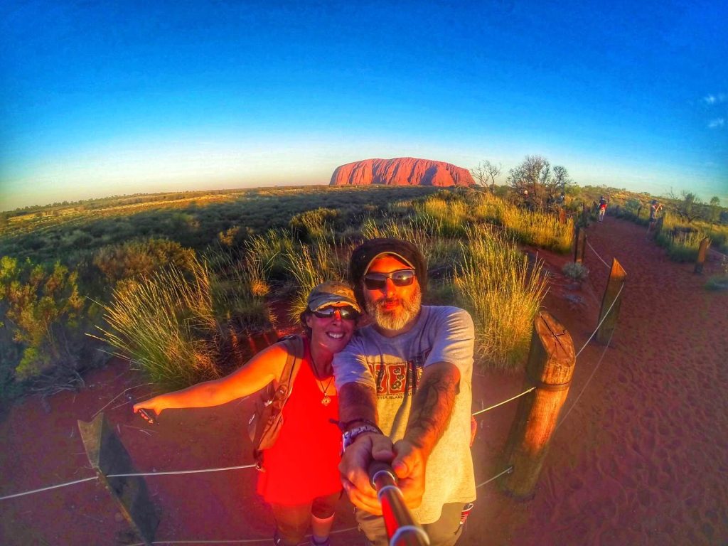 Le #2caprenelmondo a Uluru, Australia