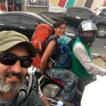 Le #2caprenelmondo in moto taxi