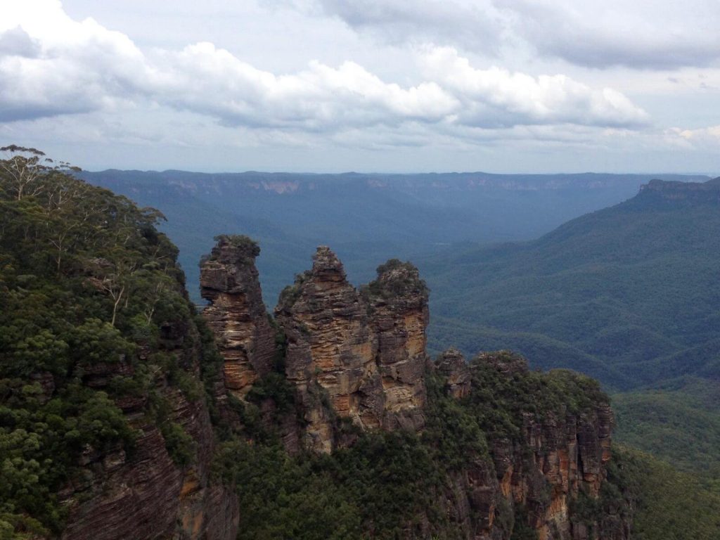 Le "Tre Sorelle" delle Blue Mountains. Luogo spirituale per la comunità Aborigena