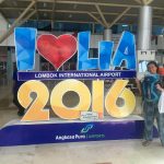 La Roby all'aeroporto di Lombok