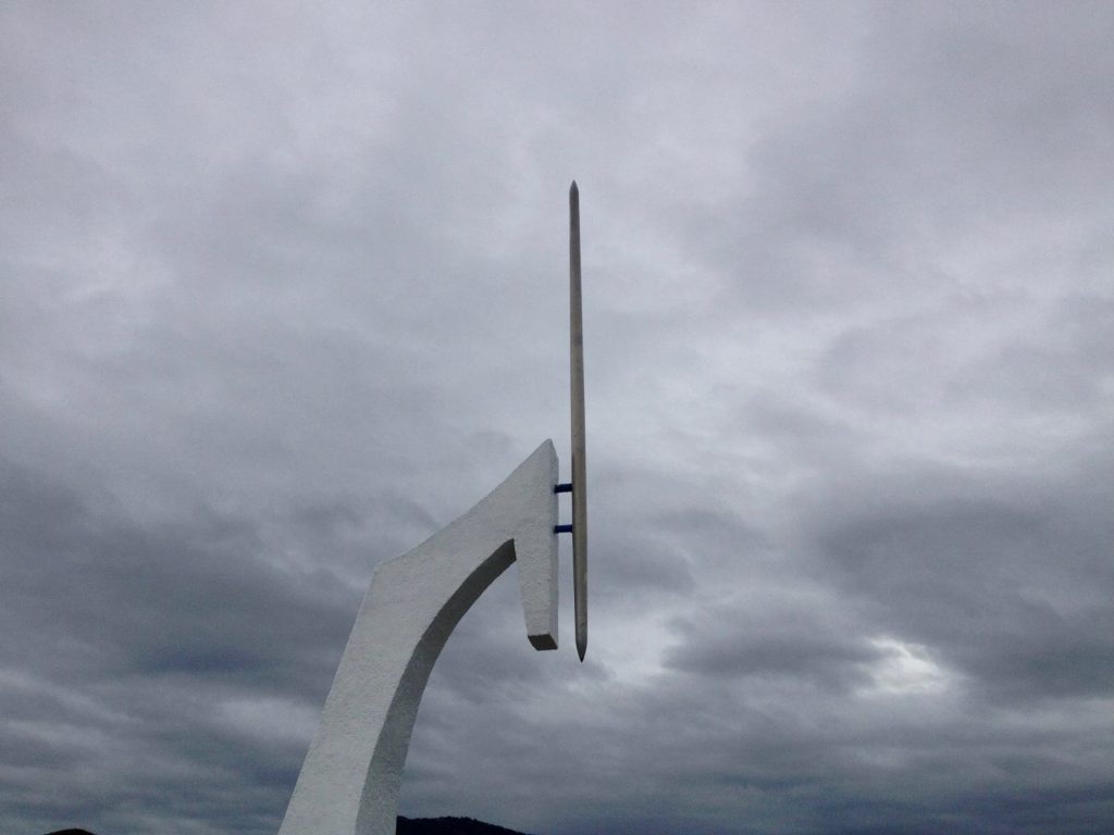 Monumento al centro geografico di Nelson