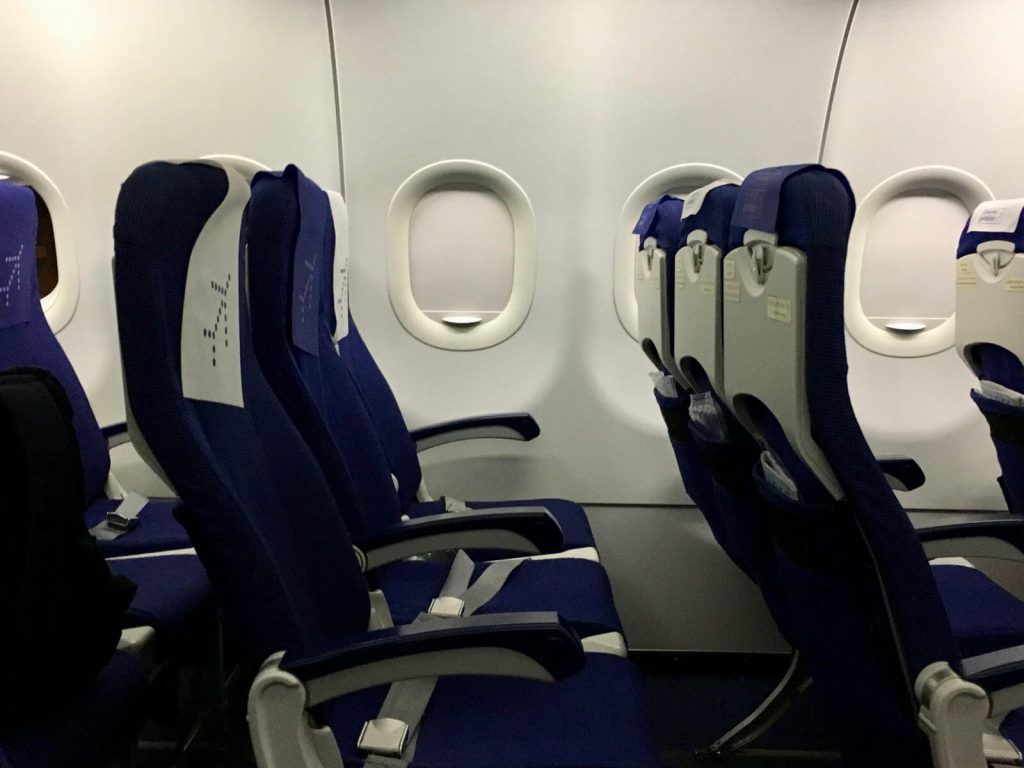 Nuovi sedili dell'Airbus A320
