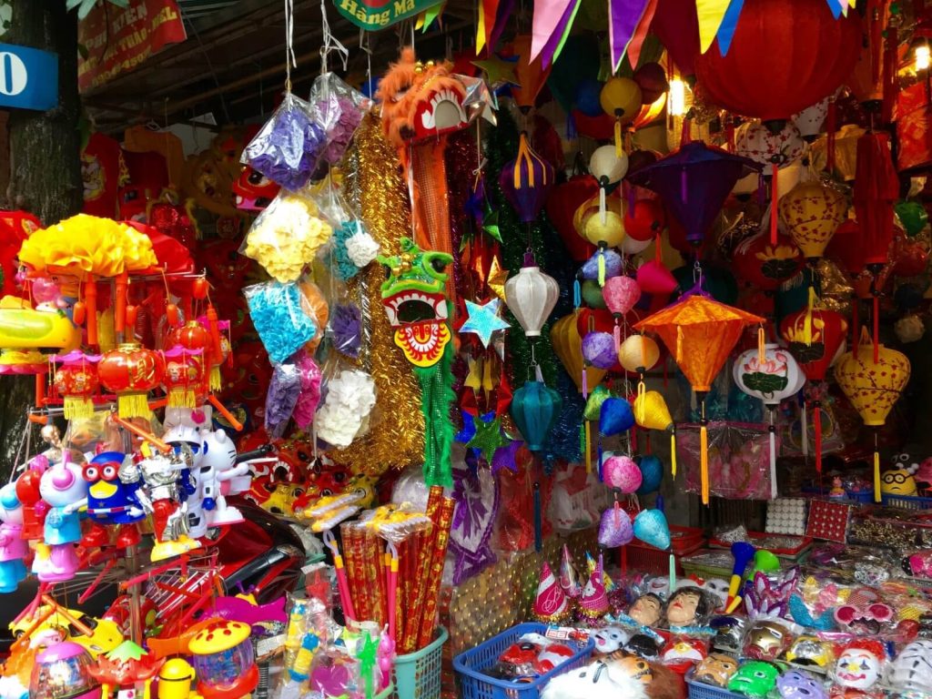 P Hang Ma, quartiere vecchio di Hanoi
