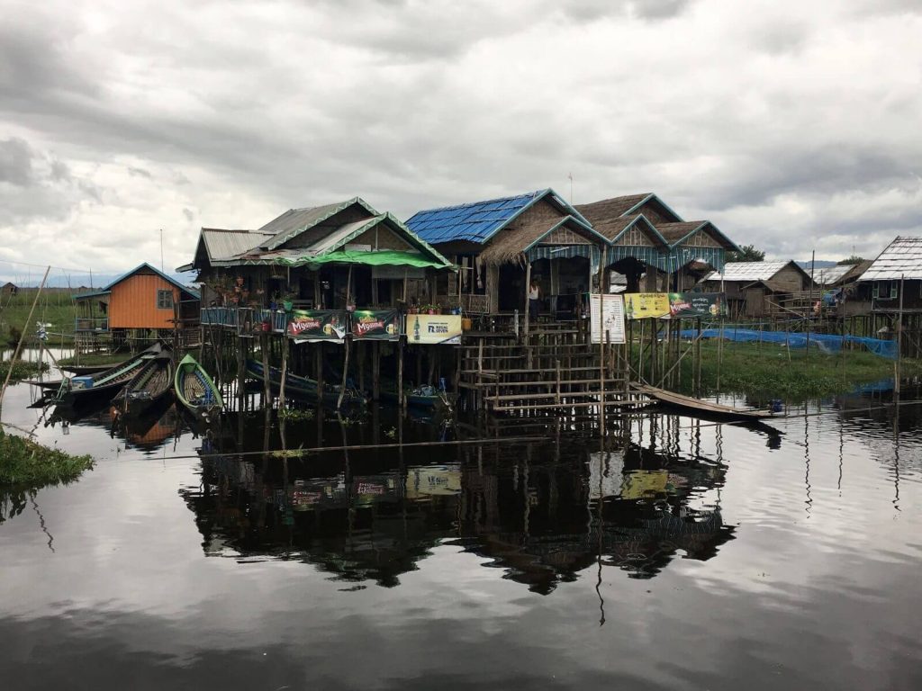 Palafitte sul Lago Inle
