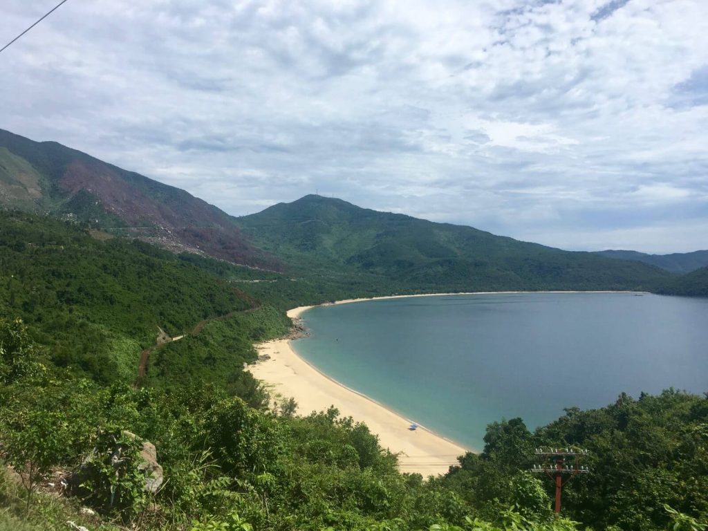 Panorama sul versante Danang