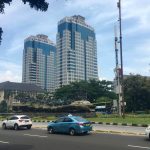 Patung Kuda e grattacieli di Jakarta