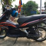 Noleggiare uno scooter in Cambogia equivale ad ogni probabilità ad uno scooter Honda!