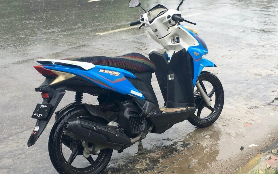 Come noleggiare uno scooter in Myanmar