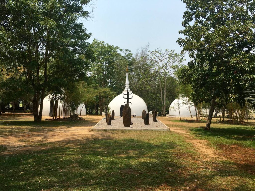 Sculture nel giardino