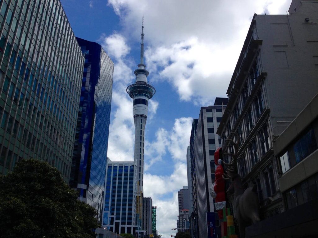 Sky Tower di Auckland