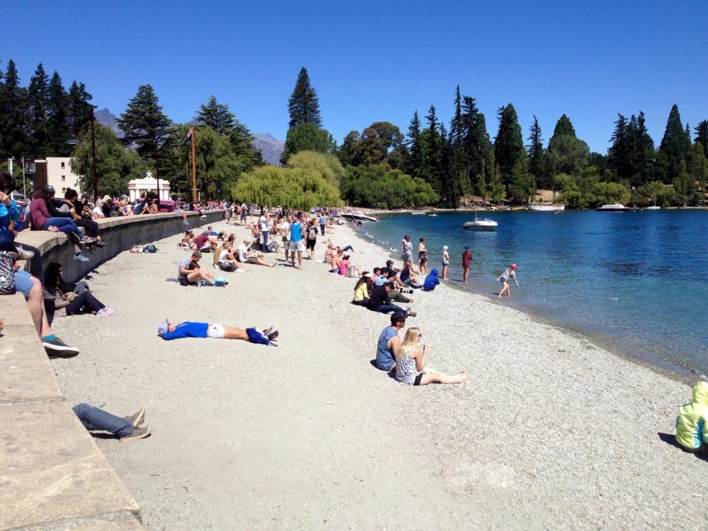 Spiaggia di Queenstown