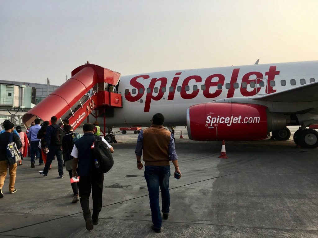 I voli della SpiceJet ricordano quelli della Ryanair