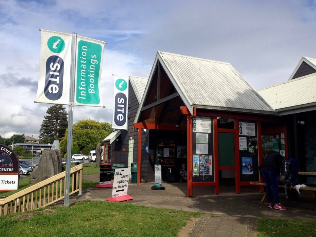 Stazione degli autobus di Waitomo