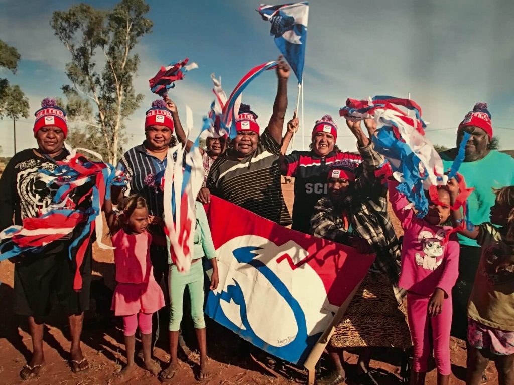 Supporter Aborigeni dell'AFL (Australia football league)
