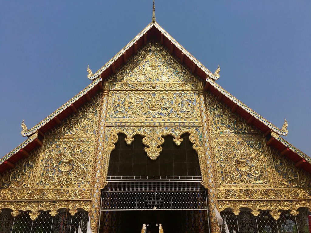 Porta d’ingresso al tempio Suan Dok