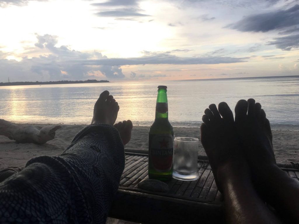 Tramonto a Gili Air