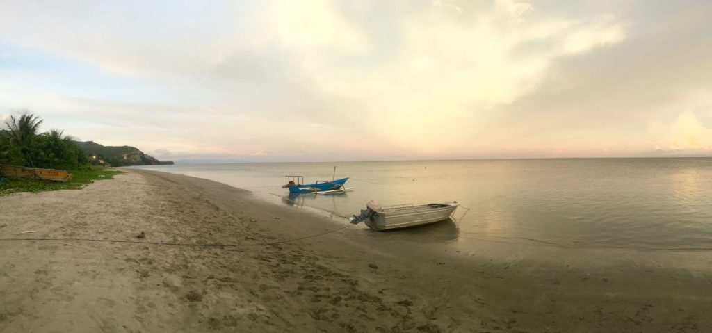 Tramonto ad Atauro Island, Timor Est