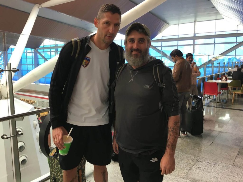 Una capra con Marco Materazzi