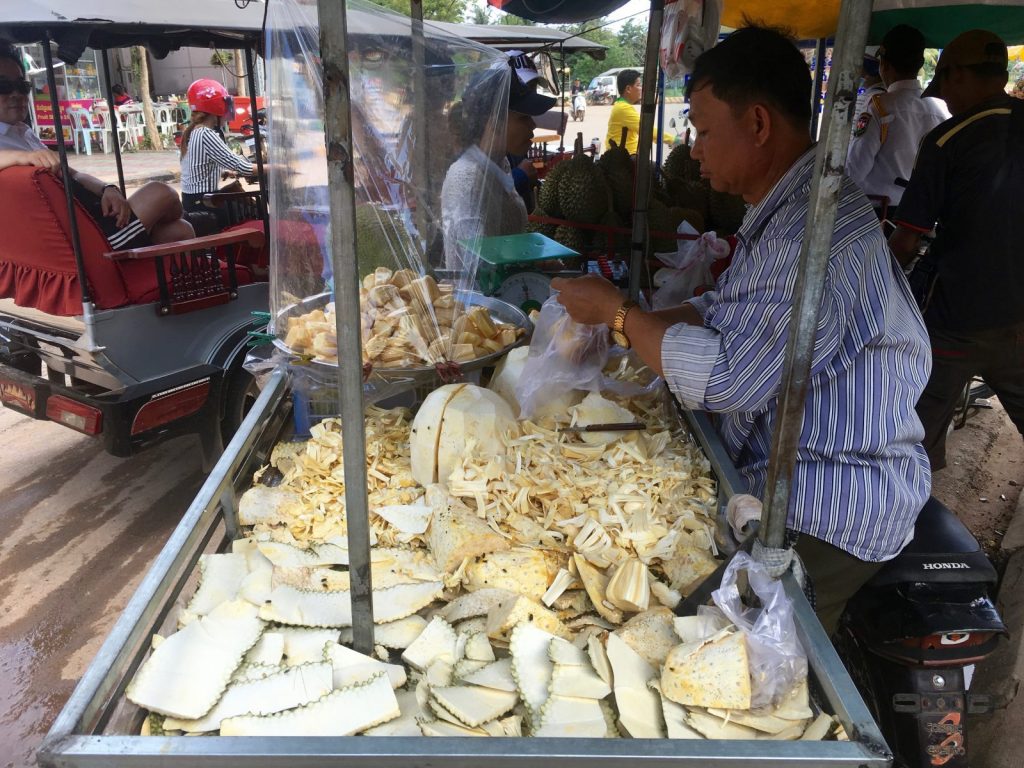 Bancarella di Durian