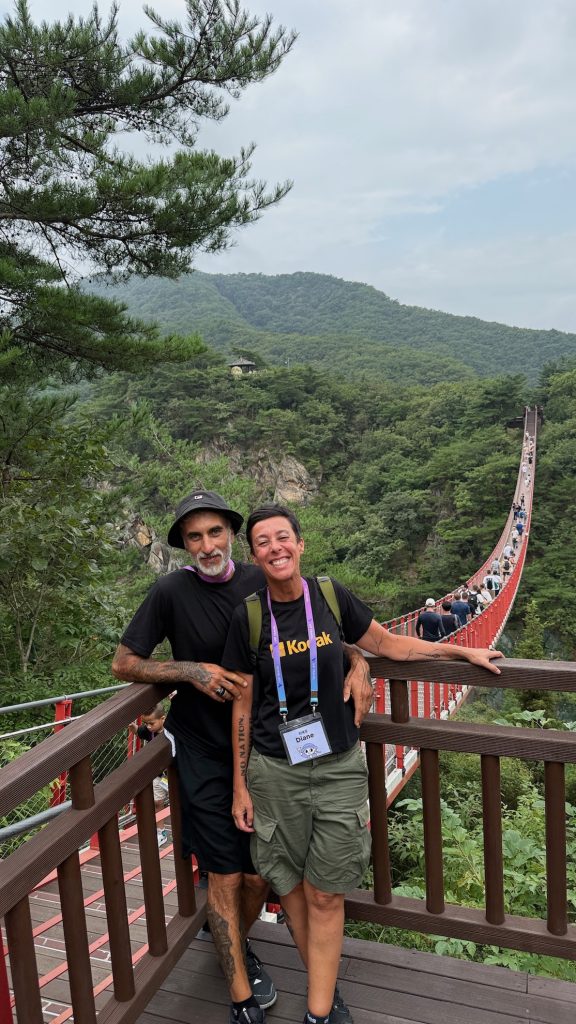 Le #2caprenelmondo al Gamaksan Chulleong Bridge Le #2caprenelmondo al Gamaksan Chulleong Bridge