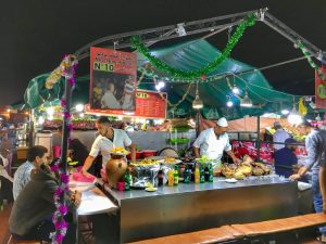 Bancarelle del cibo_Jemaa el-Fnaa Bancarelle del cibo_Jemaa el-Fnaa