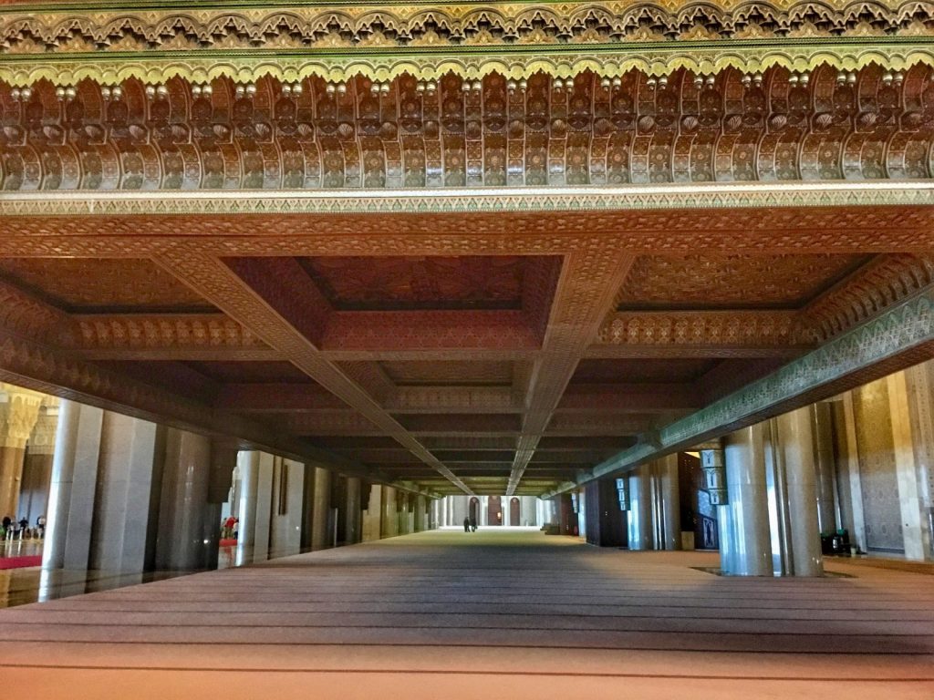 Dettagli interni moschea