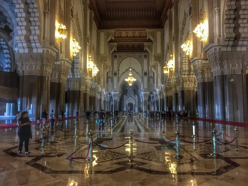 Interno della moschea