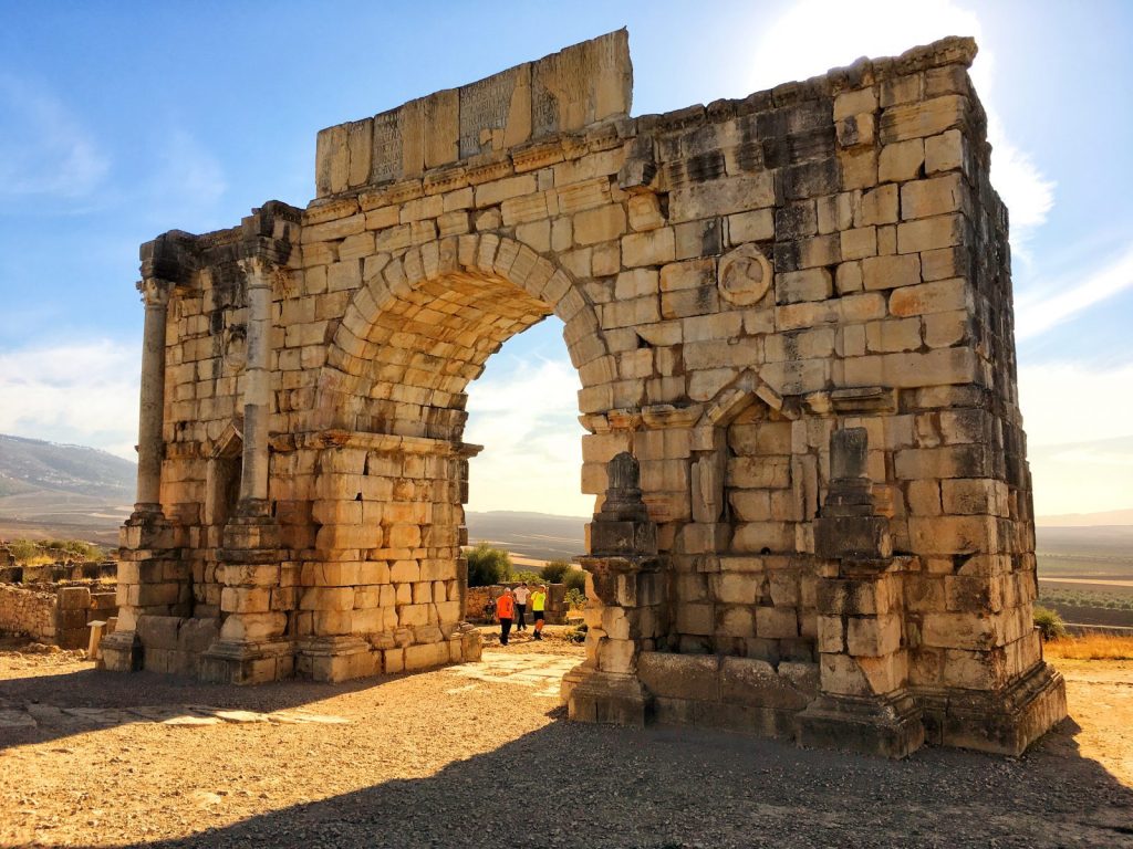 VOLUBILIS, Arco Caracalla