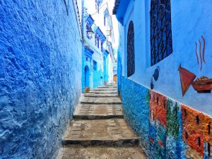 Via della medina, Chefchaouen Via della medina, Chefchaouen